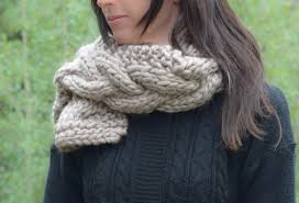 Cable knitting refers to a style of knitting where you cross multiple layers of yarn over each other to create a fancy weaved texture. The Cascades Knit Scarf Mama In A Stitch