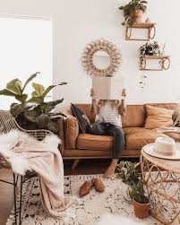 Bohemian Chic Interior Design Ideas Tan Sofa Boho Living Room Apartment Decor