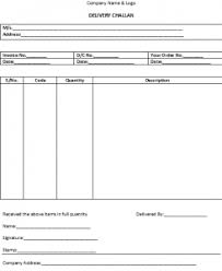 Delivery Challan Format For Ordered Items Free Download Free Download Doctors Note Template Invoice Template Word