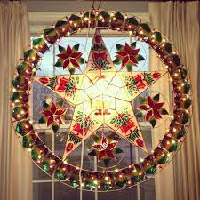 It has two tails that serve as the rays of the star. Filipino Christmas Parol Diy Christmas Parol Christmas Parol Christmas Lanterns