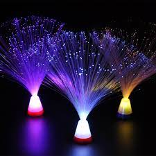 These lamps come in different flower shapes from rose, lily, carnation, columbine, and allium among many other designs. Decorative Fiber Optic Lighting Tree Flower Infmetry