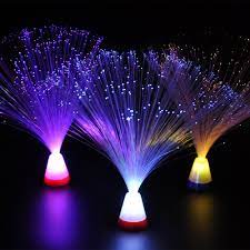 These lamps come in different flower shapes from rose, lily, carnation, columbine, and allium among many other designs. Decorative Fiber Optic Lighting Tree Flower Infmetry