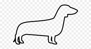 Svg dachshund dog silhouette vector file for by lovesilhouettes. Dachshund Clipart Dachshund Outline Hunting Dog Free Transparent Png Clipart Images Download