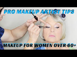 how to do makeup on women over 60