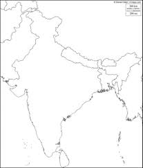 Physical Map Of India Blank Southern Within South Asia 871 1024 4 India Map Asia Map Map Outline