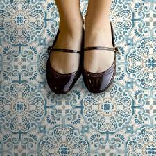 Check spelling or type a new query. Floor Pops Fontaine Moroccan Vinyl Floor Tiles Teal Blue Self Adhesive