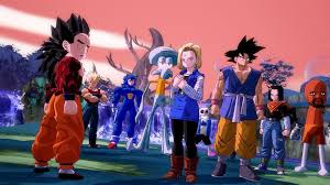 The fight takes place on a destroyed area with a huge crater being seen in the background. Dragon Ball Fighterz Is My Favorite Video Game Twobestfriendsplay