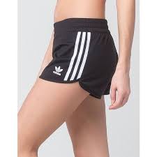 Adidas Black And White Shorts Womens Adidas Regular Womens Shorts 30 Liked On Polyvore Featuring Shorts Short Shorts Stripe Shorts S Womens Shorts Shorts Outfits Women Shorts Pattern Women