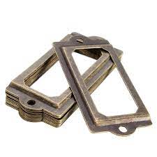 Check spelling or type a new query. Antique Bronze Filing Cabinet Label Holders Drawer Cupboard Door Name Tag Card Holder Metal Label Frames Buy Cabinet Label Holder File Cabinet Label Holder Metal Label Frames Product On Alibaba Com