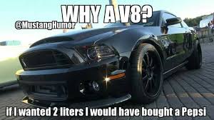 V8 Thisgirllovesav8 Mustang Humor Ford Jokes Funny Car Memes