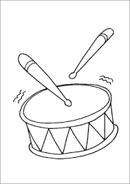The set includes facts about parachutes, the statue of liberty, and more. Drum And Sticks Coloring Page