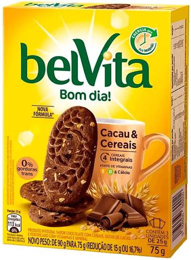 BISC. BELVITA CACAU CEREAIS 25G