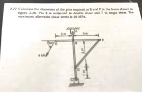 More than 1000 free photo frames online at loonapix.com. Calculate The Diameters Of The Pins Required At B And Chegg Com