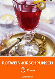 Rotwein Kirschpunsch Rezept Punsch Rezept Punsch Rotwein