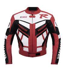 Yamaha Red Racing Leather Jacket Gabardina De Cuero Chaquetas Ropa