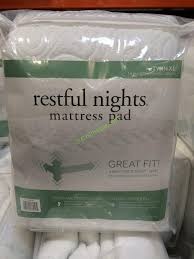 Find a great collection of queen mattress pads & protectors at costco. Restful Nights Mattress Pad Twin Xl Costcochaser