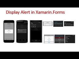 8 Xamarin Forms Displayalert And Displayactionsheet اظهار رسالة للمستخدم Youtube Channel Phone