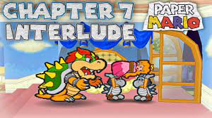 Paper Mario: Chapter 7 - Interlude [Peach Cutscene] - YouTube