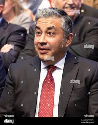 Bochum, Germany, January 31, 2020, ThyssenKrupp Annual General Meeting: Premal  Desai, Chairman of the Executive Board of thyssenkrupp Steel Europe AG  Stock Photo