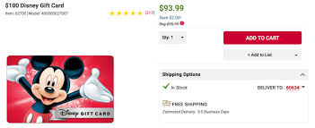 Gas station gift cards at target. Discount Disney Gift Cards Are Overrated But Can Still Work Mouse Hacking