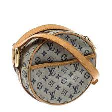 Louis vuitton round crossbody bag. Louis Vuitton Encre Monogram Mini Lin Jeanne Bag Louis Vuitton Tlc