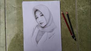 Tapi contoh yang dipakai adalah afghanistan dan iran, diperlihatkan bahwa dulu perempuan di 2 negara itu bebas tidak pakai jilbab, sekarang tertindas karena pemaksaan syariat (pakai jilbab). Gambar Sketsa Wajah Wanita Berhijab Jokibot