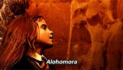 Hermione used this spell on flitwick's window when she, harry, and buckbeak rescued sirius. Unlocking Charm Harry Potter Wiki Fandom