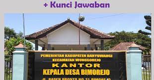 50 Soal Tes Perangkat Desa Dan Kunci Jawaban Pdf Doc Muttaqin Id