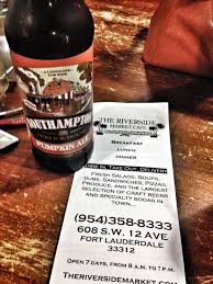 Southampton Pumpkin Ale Beer Craft Beer Riverside Market
