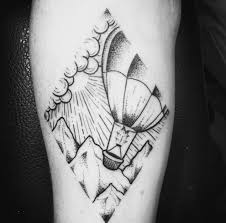 Light bulb and hot air balloon. 48 Incredible Hot Air Balloon Tattoo Designs Tattooblend