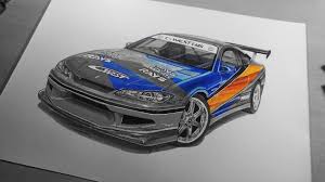 Han Mona Lisa 2001 Nissan Silvia S15 The Fast And The Furious Tokyo Drift Car Drawing Youtube We hope you enjoy our growing collection of hd images to use as a background or home screen for.