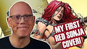 David Finch's Exclusive Red Sonja Cover