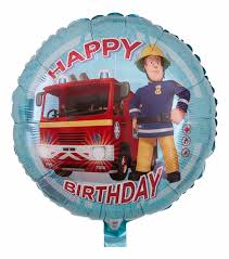 Feuerwehrmann Sam Ballon Happy Birthday Feuerwehrmann Sam Feuerwehrmann Happy Birthday