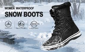 Find a wide selection of women's ugg styles at journeys! Amazon Com Camel Women S Winter Boots Thermal Snow Outdoor Mid Calf Boot Waterproof Rain Booties With Warm Fur Snow Boots