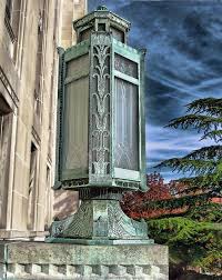 Art Deco Lantern At The Adams Building Library Of Congress Washinton Dc In Hdr Art Deco Lanterns Art Deco Buildings Art Deco Lighting