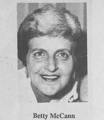 Elizabeth Jean “Betty” Gernant McCann (1924-1993)