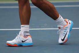 Low prices, a huge selection & free shipping on many items. Grand Slam Champion Rafael Nadal Of Spain Wears Custom Nike Tennis Shoes During Practice For Us Open 2016 Editorial Stock Photo Image Of Rafa King 84571023