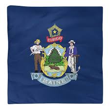 Pin By Sara Mont On Awesome In 2020 Maine Flag Flag Art Patriotic Posters