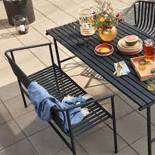 We did not find results for: Hubsch Garden Dining Bench Metal Black