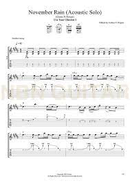 November Rain Solo Online Acoustic Guitar Lesson Nbn Guitar Acousticguitar November Rain Acoustic Guitar Lessons Guitar Lessons
