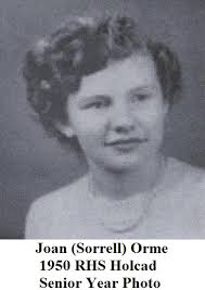 Joan Sorrell Orme (1932-2010)