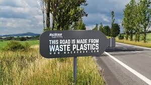 Image result for plastic road