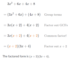 Split the middle term and group in twos by removing the gcf from each group. Factoring Polynomials With 4 Terms Other Quiz Quizizz