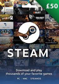 Steam wallet codes (eu) work just like a gift certificate, which can be redeemed on the steam platform for the purchase of games, software and any other item you can purchase on the steam store. Uk Steam 50 Pound Gift Card Code Straight To Your Email