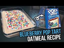 blueberry pop tart protein oatmeal