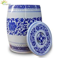 White ceramics ceramic stool white garden stools porcelain container outdoor stools blue and white solid color modern porcelain stool description: Unique Chinese Blue White Ceramic Porcelain Garden Stool And Storage Jar Buy Garden Stool Storage Jar Ceramic Jar Product On Alibaba Com
