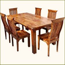 100% solid wood construction prime quality dining table set which made out of 100% smoothed solid pine wood.our desktop of our dining table set is also made of solid wood and is more durable than the mdf desktop. Idaho Modern Rustic Solid Wood Dining Table Chair Set In 2021 Rustic Solid Wood Dining Table Rustic Kitchen Tables Solid Wood Kitchen Table