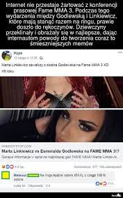 Esmeralda godlewska zdecydowała się na odważny ruch. Besty Pl Memy Linkiewicz Vs Godlewska Zobacz Jak Internauci Smieja Sie Z Konferencji Prasowej Fame Mma 3