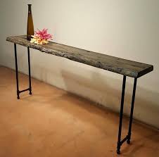 Narrow Console Table Reclaimed Wood Table Accent Table Long Etsy Narrow Console Table Long Sofa Table Reclaimed Wood Table
