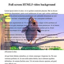 Creating A Fullscreen Html5 Video Background With Css Slicejack The default behavior of a background image is to repeat across the full width and height of the element that it's applied to.